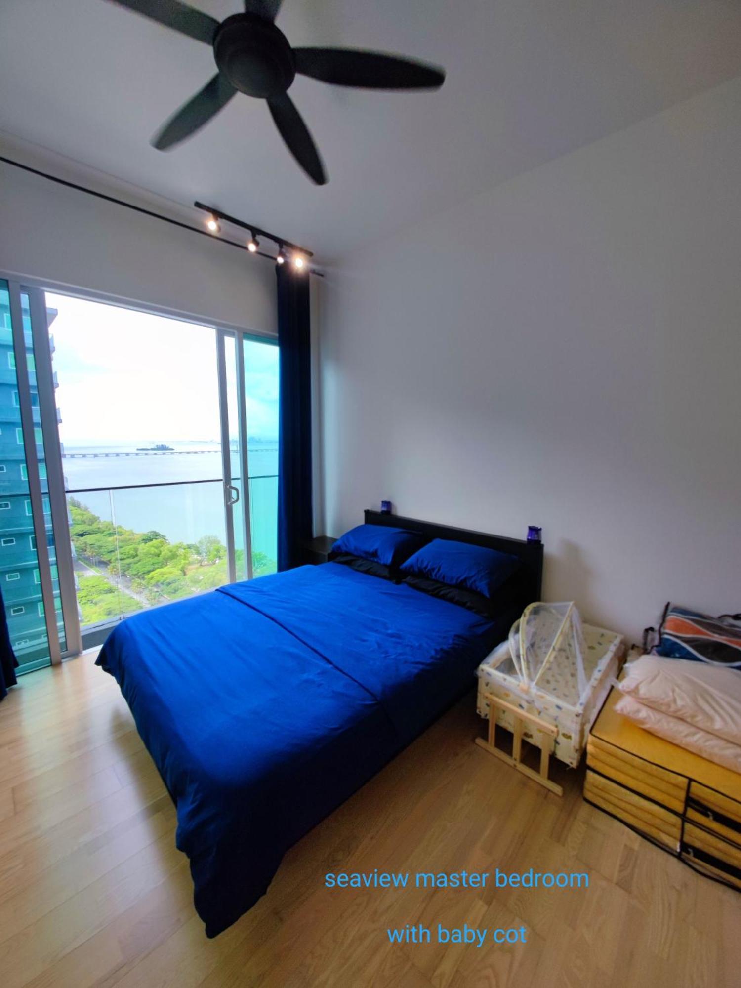Infinite Seaview With Penang Bridge Suite With Sunrise Up To 11 Person บายันเลอปาส ภายนอก รูปภาพ